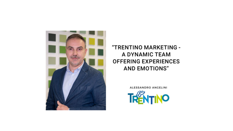 A picture featuring Alessandro Angelini, Digital Technology Manager, and Platform Specialist at Trentino Marketing